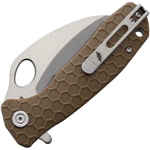 Honey Badger Medium Claw Serrated Tan