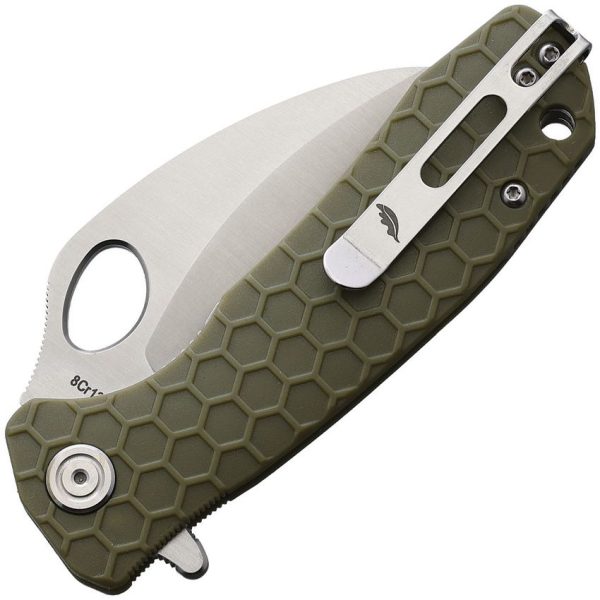 Honey Badger Medium Claw Serrated Green