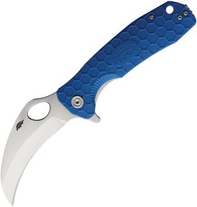 Honey Badger Large Claw Linerlock Blue