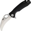 Honey Badger Small Claw Linerlock Black