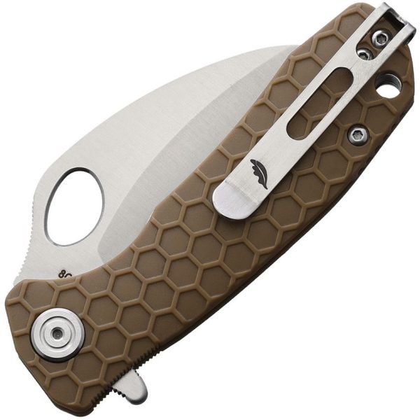 Honey Badger Small Claw Linerlock Tan