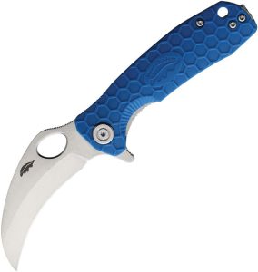 Honey Badger Small Claw Linerlock Blue GRN