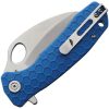 Honey Badger Claw Linerlock Blue GRN