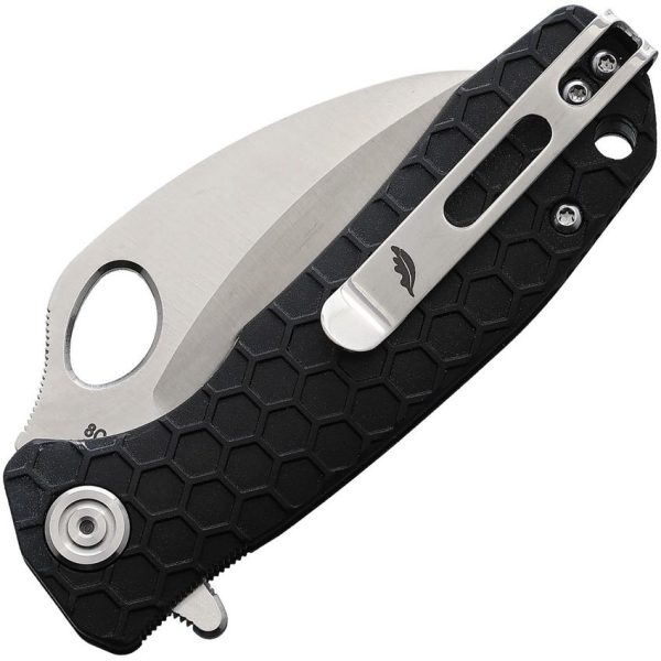Honey Badger Small Claw Linerlock Serrated Black