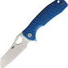 Honey Badger Lg Warncleaver Linerlock Blue D2