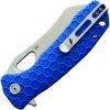 Honey Badger Lg Warncleaver Linerlock Blue D2