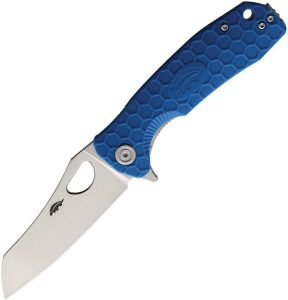 Honey Badger Warncleaver Linerlock Blue D2