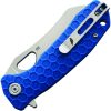 Honey Badger Warncleaver Linerlock Blue D2