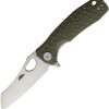Honey Badger Warncleaver Linerlock Green D2