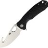 Honey Badger Large Hook Linerlock Black Guthook