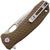 Honey Badger Large Tanto Linerlock Tan Nylon