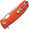 Honey Badger Medium Linerlock Tanto Orange 8Cr13MoV