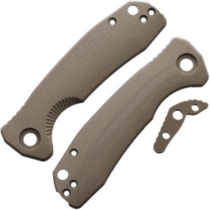 Honey Badger Small Linerlock Handle G10 Tan