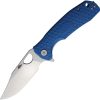 Honey Badger Large Linerlock Clip Blue 8Cr13MoV