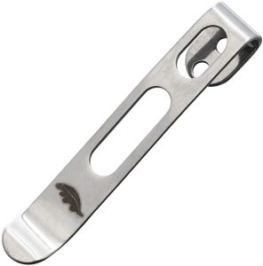 Honey Badger Medium Pocket Clip Satin Stainless