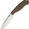 Honey Badger Camp Knife Tan 8Cr13MoV Full Tang