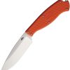 Honey Badger Camp Knife Orange FRN 3.75in Fixed Blade