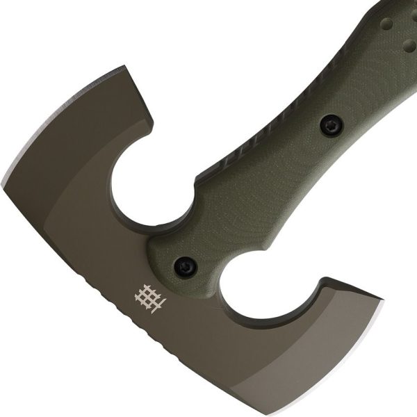 Halfbreed Blades Compact Battle Axe OD - Teflon