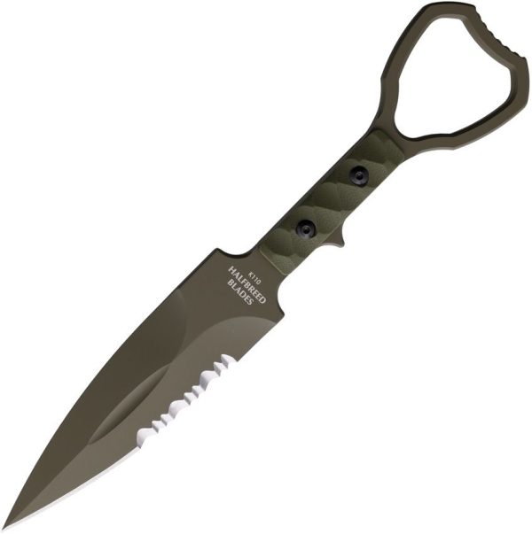 HBBCCK01G2OD.jpg Halfbreed Blades Compact Clearance Gen 2 Fixed Blade K110 OD