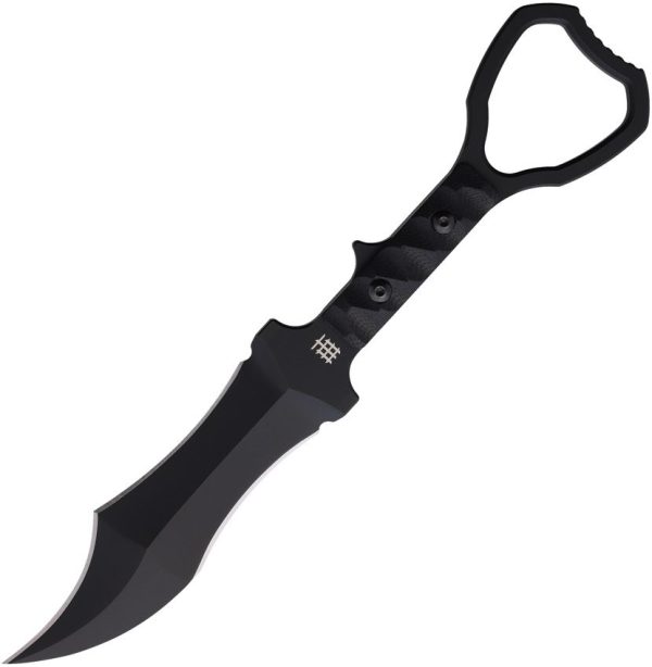 Halfbreed Blades CCK Tuhon Raptor Gen 2 Black Fixed Blade Knife