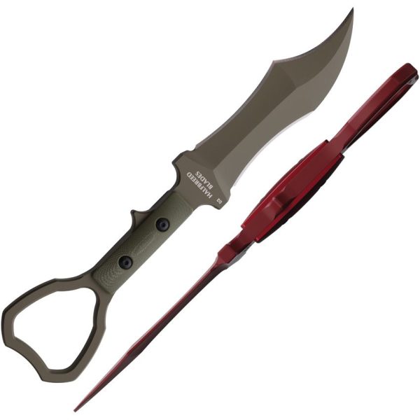 Halfbreed Blades CCK Tuhon Raptor Bundle Ranger Green