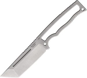 Halfbreed Blades Compact Field Knife Stonewash Tanto