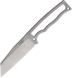 Halfbreed Blades Compact Field Knife Stonewash Wharncliffe