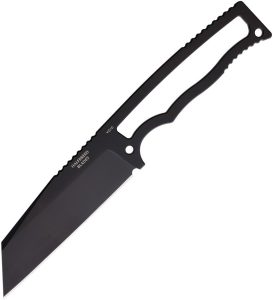 Halfbreed Blades Compact Field Knife PVD Black Wharncliffe