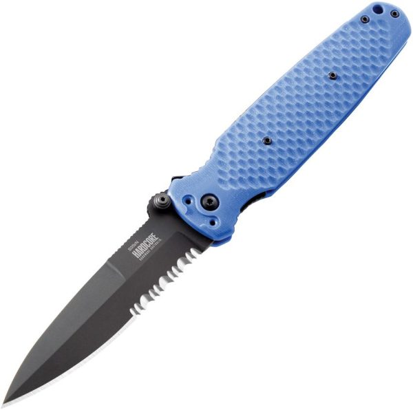 Hardcore Hardware Australia Covert 01 Linerlock - Black/Blue