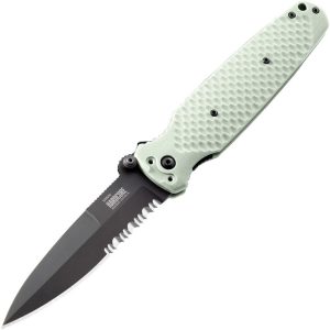 Hardcore Hardware Australia Covert 01 Linerlock - Black/Jade