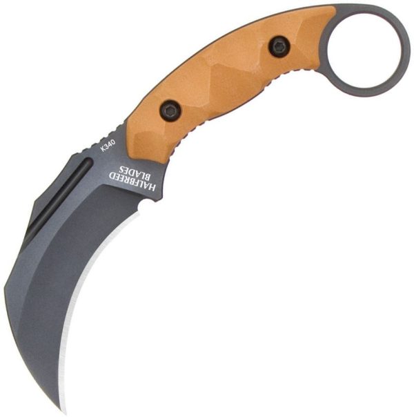 HBBCQB02PDE.jpg Halfbreed Blades Close Quarters Battle Fixed Blade K340 Steel