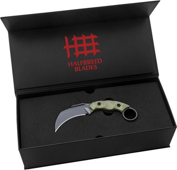 Halfbreed Blades Close Quarters Battle Fixed Blade ODG K340