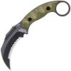 Halfbreed Blades Close Quarters Battle OD Fixed Blade Knife
