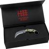 Halfbreed Blades Close Quarters Battle OD Fixed Blade Knife