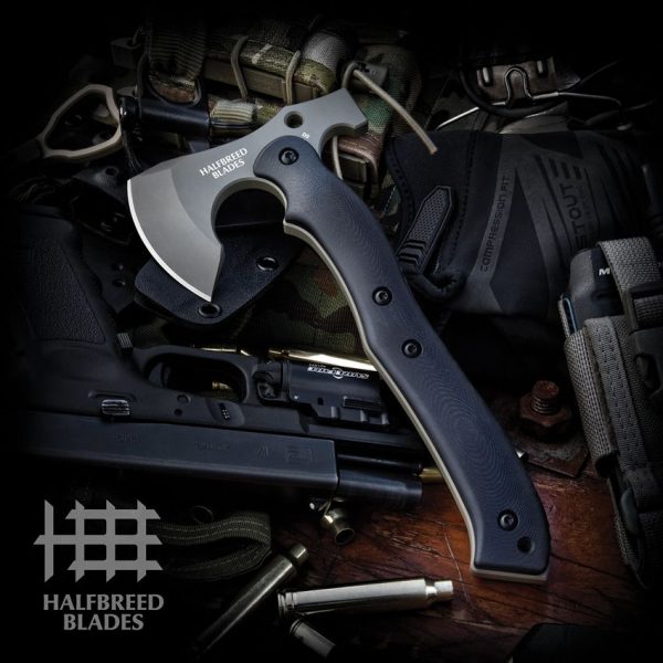 Halfbreed Blades Compact Rescue Axe OD Green Duotone