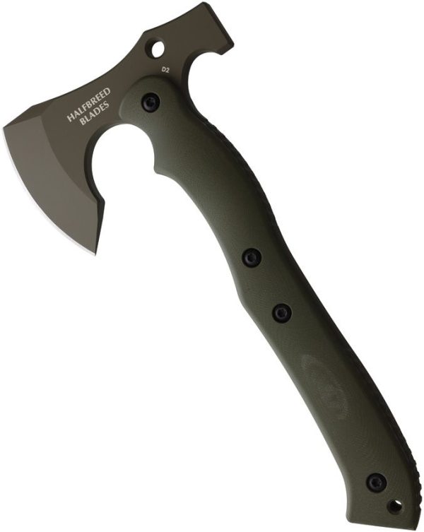 Halfbreed Blades Compact Rescue Axe OD Green K110