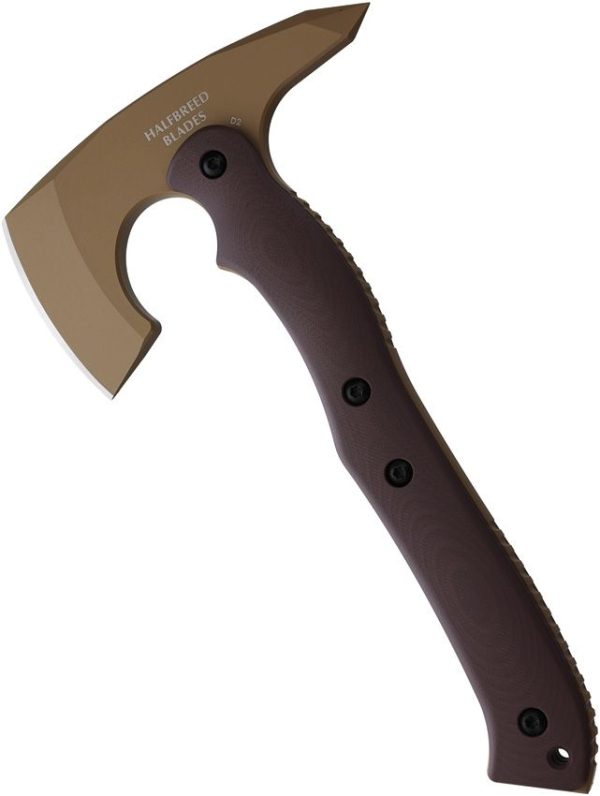 Halfbreed Blades Compact Rescue Axe Spike Tan K110