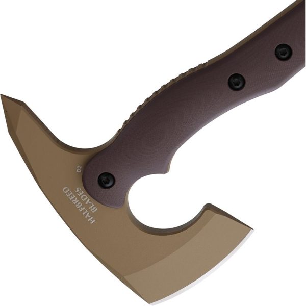 Halfbreed Blades Compact Rescue Axe Spike Tan K110