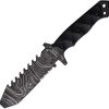 Halfbreed Blades Emergency Rescue Knife Fixed Blade Black Tanto