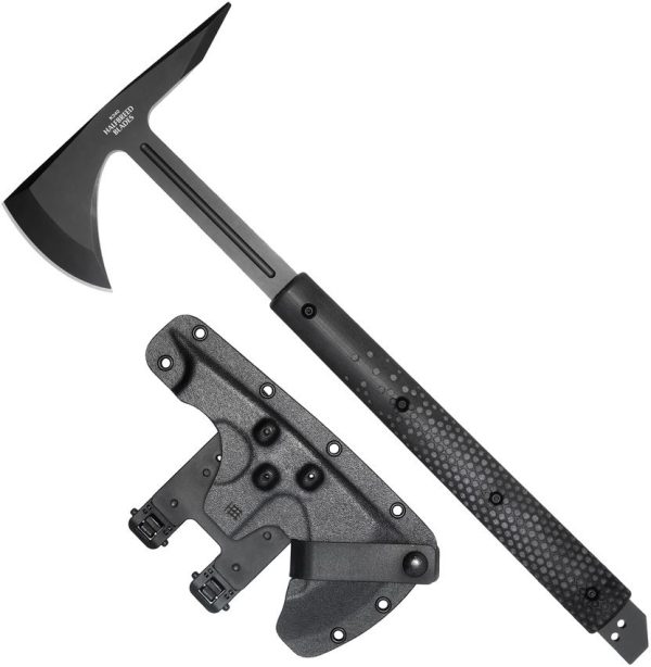 Halfbreed Blades Large Breaching Axe Black K110 Fixed Blade