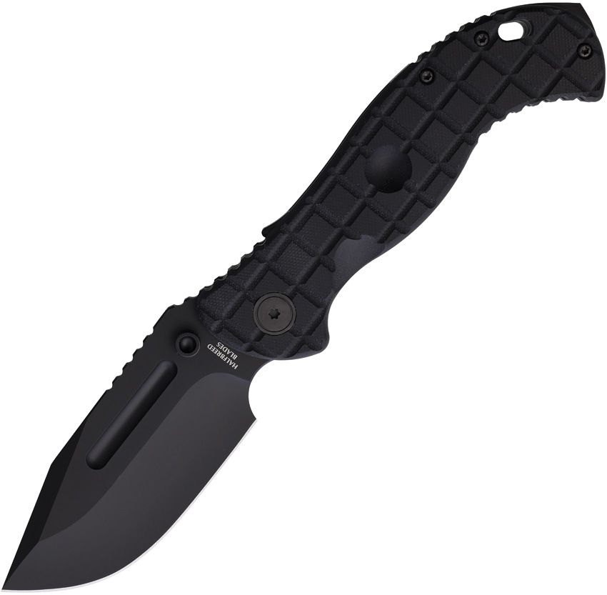 Halfbreed Blades Large Bush Folder Gen 2 Folding Knife 4.13" CPM-3V Black