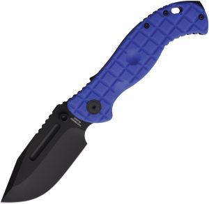 Halfbreed Blades Large Bush Folder Gen 2 Blue CPM-3V Folding Knife