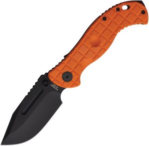 Halfbreed Blades Large Bush Folder Gen 2 Orange CPM-3V Folding Knife