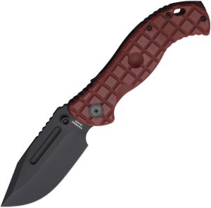 Halfbreed Blades Large Bush Folder Gen 2 Red CPM-3V Folding Knife