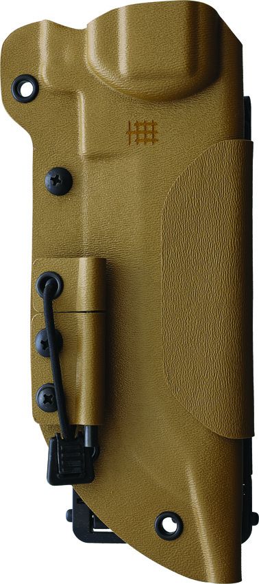 Halfbreed Blades Large Bush Knife Dark Earth 5.75" Fixed Blade