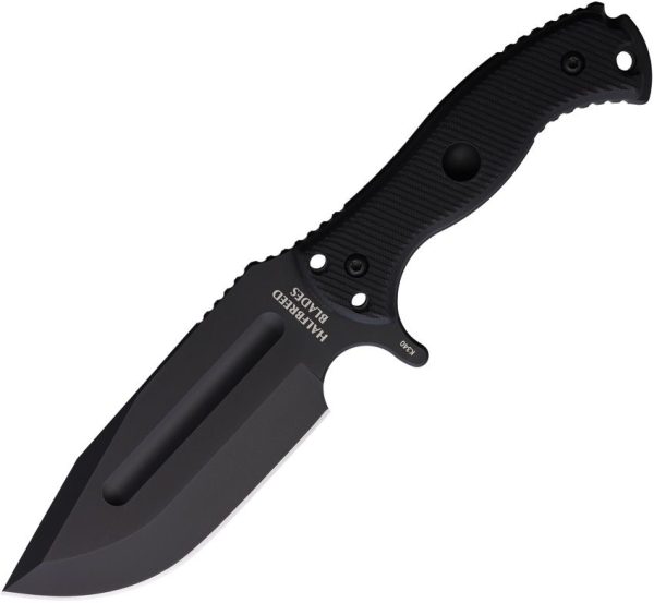 Halfbreed Blades Large Bush Knife Gen 2 Fixed Blade K340 Black