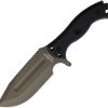 Halfbreed Blades Large Bush Knife OD Green Fixed Blade