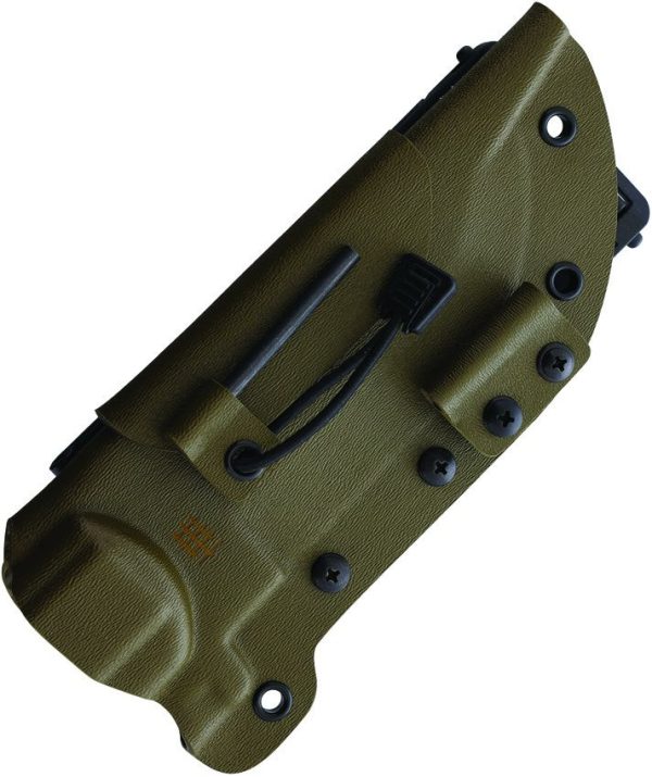 Halfbreed Blades Large Bush Knife OD Green Fixed Blade