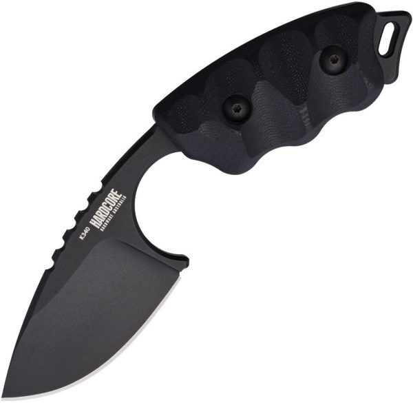 HBBLFK03.jpg Hardcore Hardware LFK-03 Gen 2 Fixed Blade K340 Steel Black
