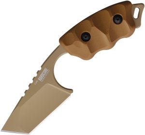 HBBLFK04DE.jpg Hardcore Hardware LFK-04 Gen 2 Fixed Blade K340 Dark Earth Tanto